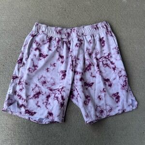 Legends Men's Outdoor Performance Shorts Size S Purple Athletic Gym